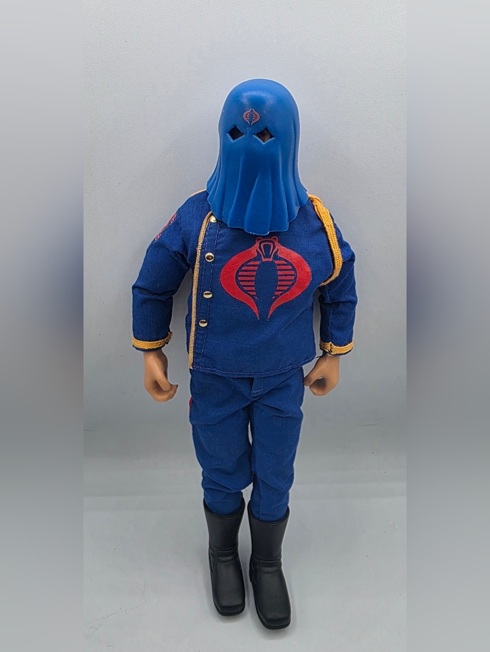 Vintage 1992 G.I Joe Hasbro Cobra Commander 12 Inch Figure